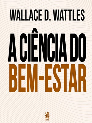 cover image of A Ciência do Bem-Estar